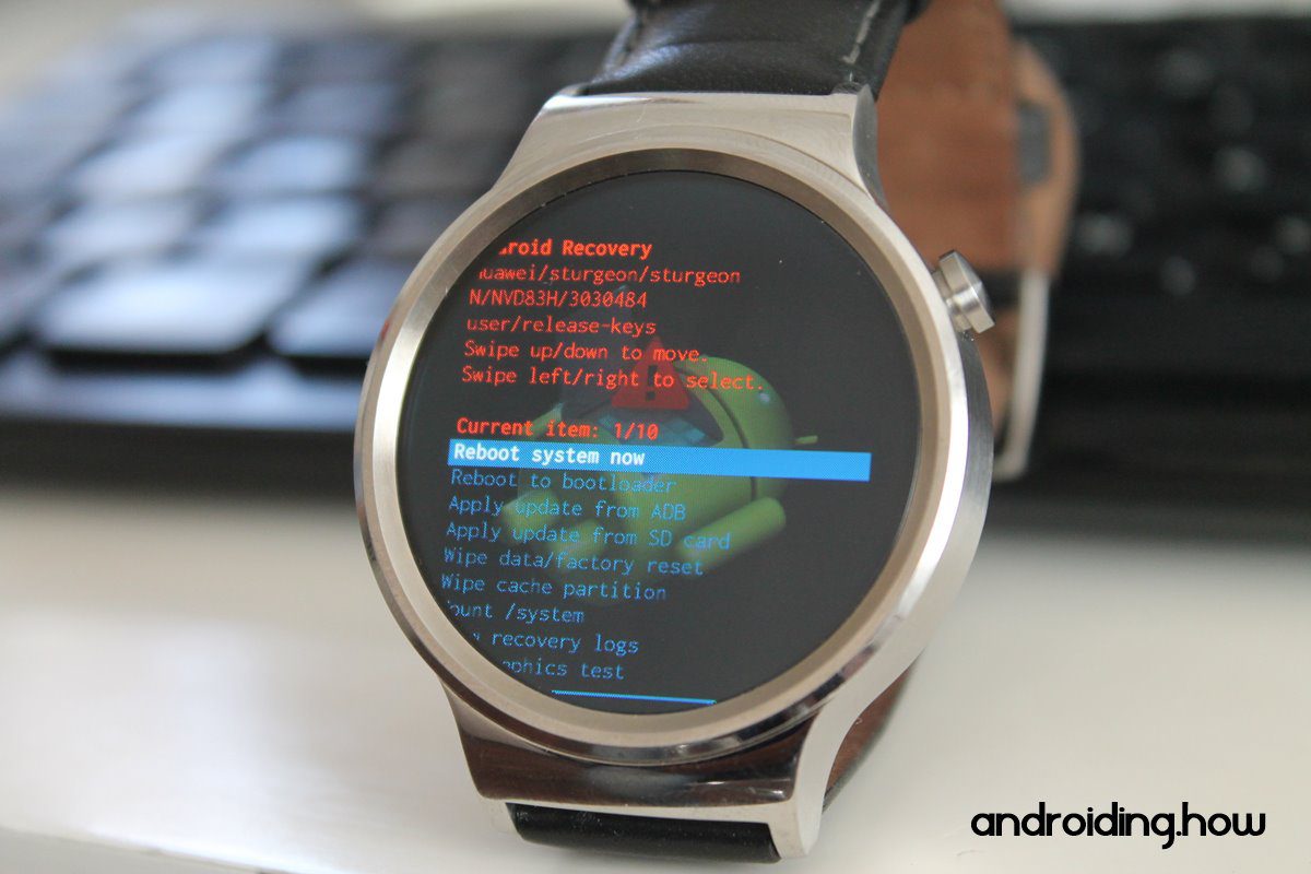 Android Wear recovery mode